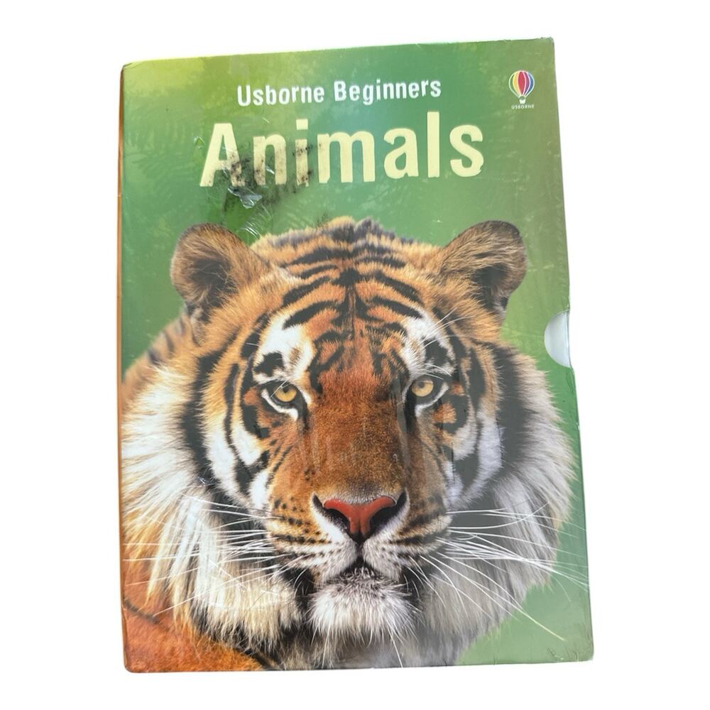 New Usborne Beginners ANIMALS 10-Book Boxed Set Educational Development Corp